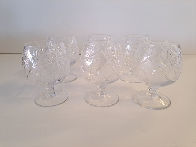 Kristalliviinilasit 6kpl