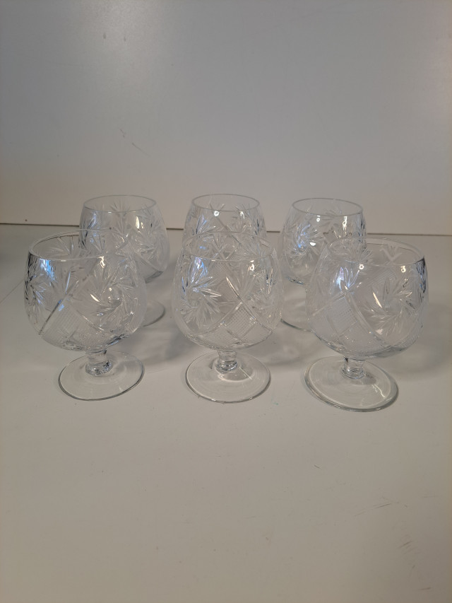 Kristalliviinilasit 6kpl