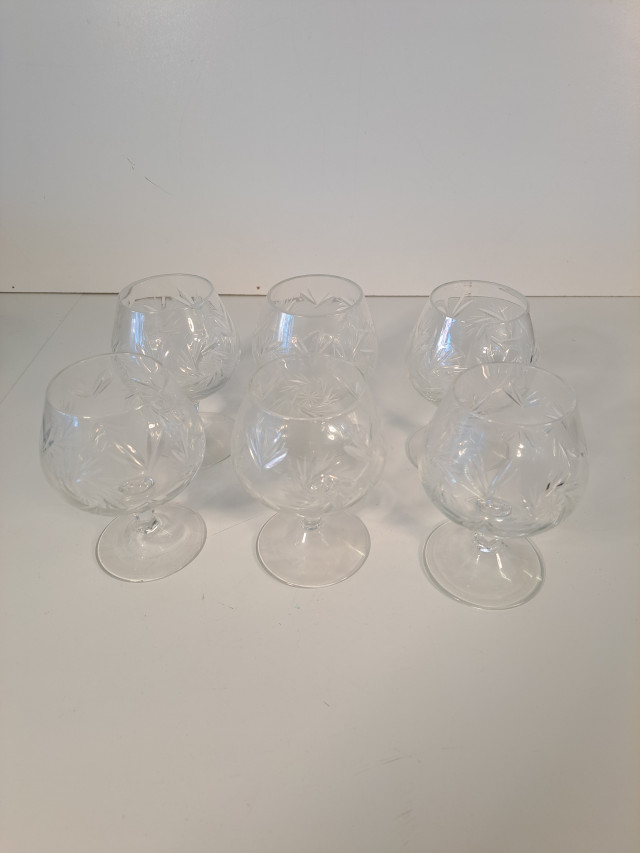 Kristalliviinilasit 6kpl