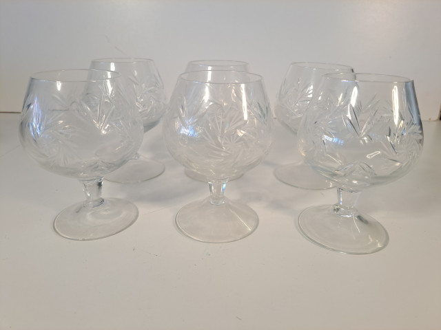 Kristalliviinilasit 6kpl