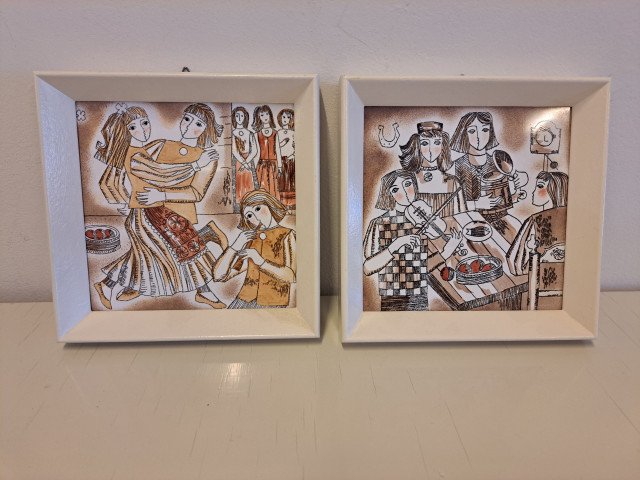 Keraamiset taulut, käsintehty Tallinna, USSR