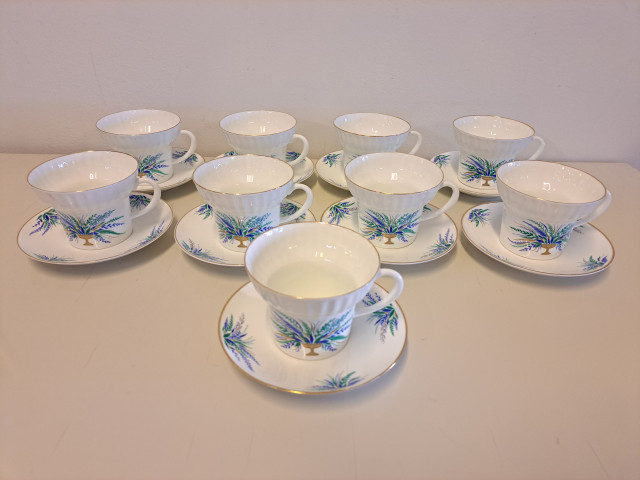 Lomonosov kahvikupit+asetit 9kpl