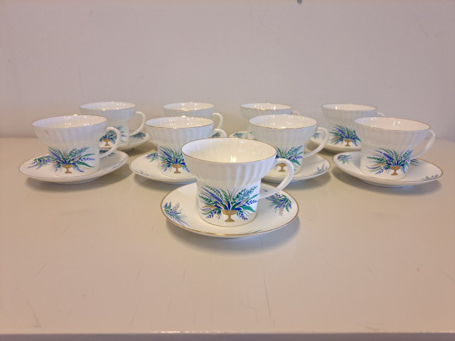 Lomonosov kahvikupit+asetit 9kpl