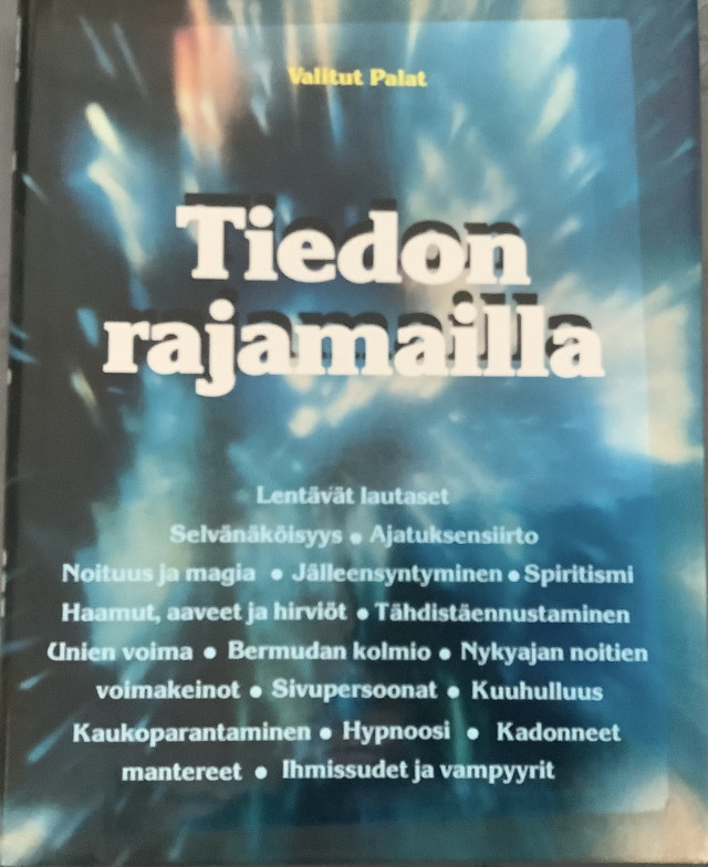 Tiedon rajamailla, 352 sivuinen tietopaketti