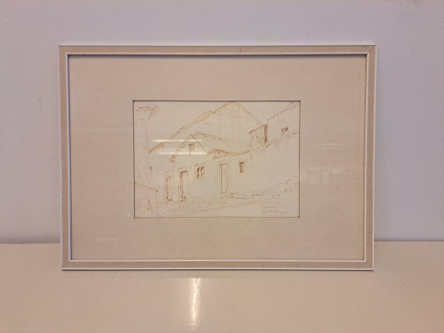 Grafiikkateos Signeerattu Marita Bagge 1973