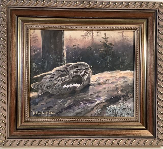 K Rosenlund 2003. Öljyvärimaalaus