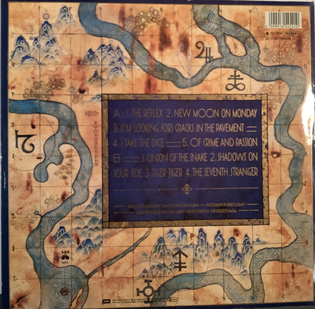 Duran Duran  ”Seven and the ragged tiger”. Lp- levy