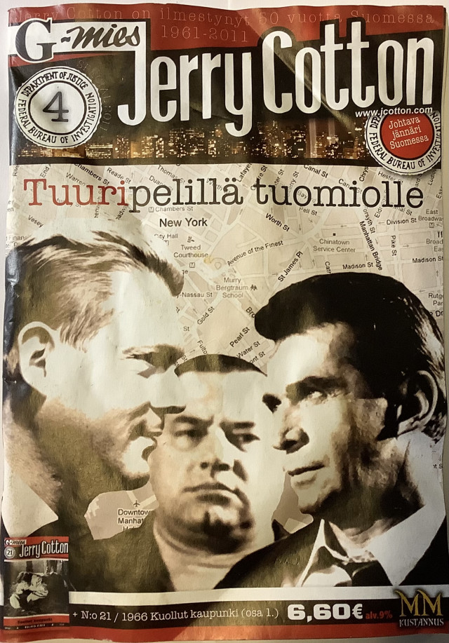 Jerry Cotton  nro 21/1966