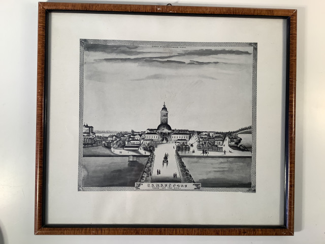 Piirros Hämeenlinnasta