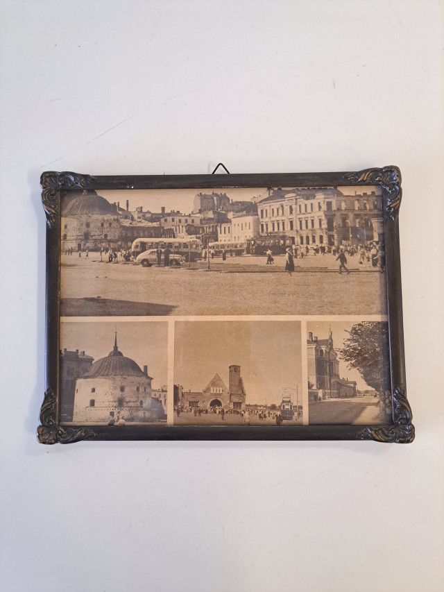 Vanha kuvataulu Viipurista