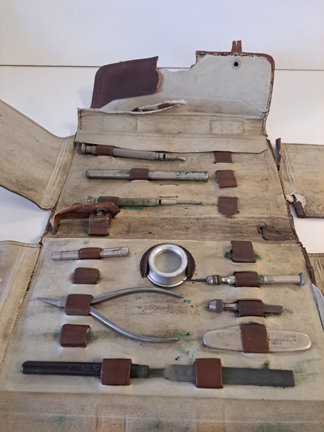 Antiikkinen Kellosepän Instrumenttisarja