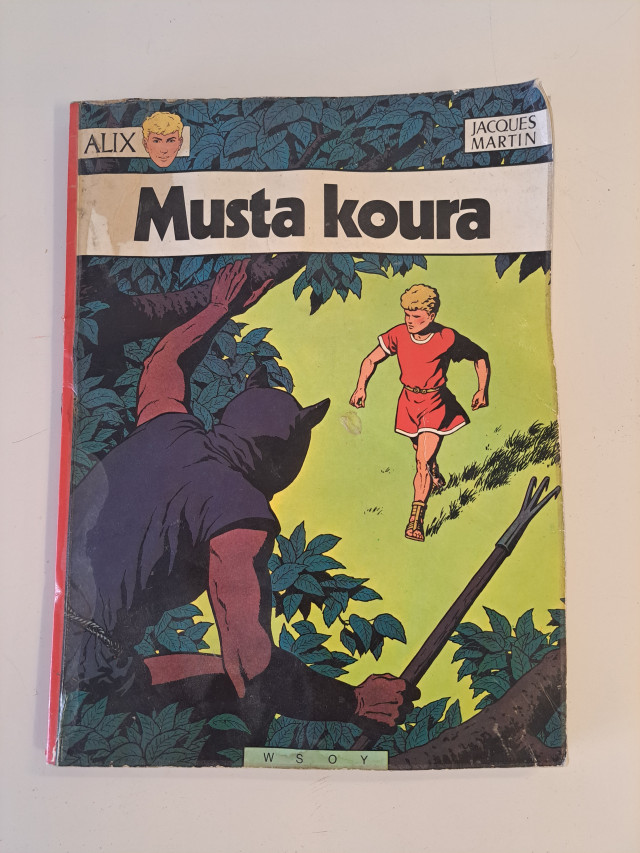 Sarjakuva Alix, Musta koura