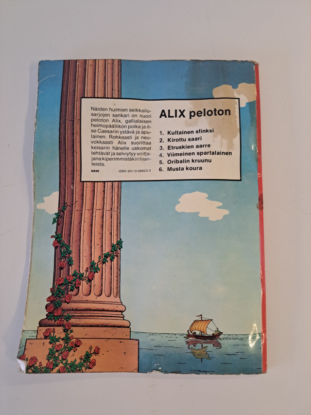 Sarjakuva Alix, Musta koura