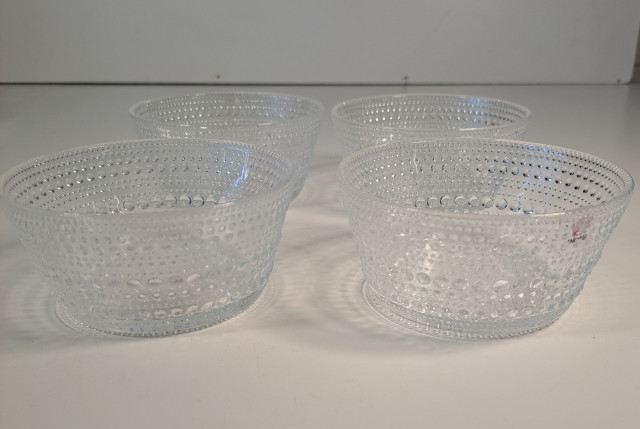 Iittalan Kastehelmi kulhot 4kpl