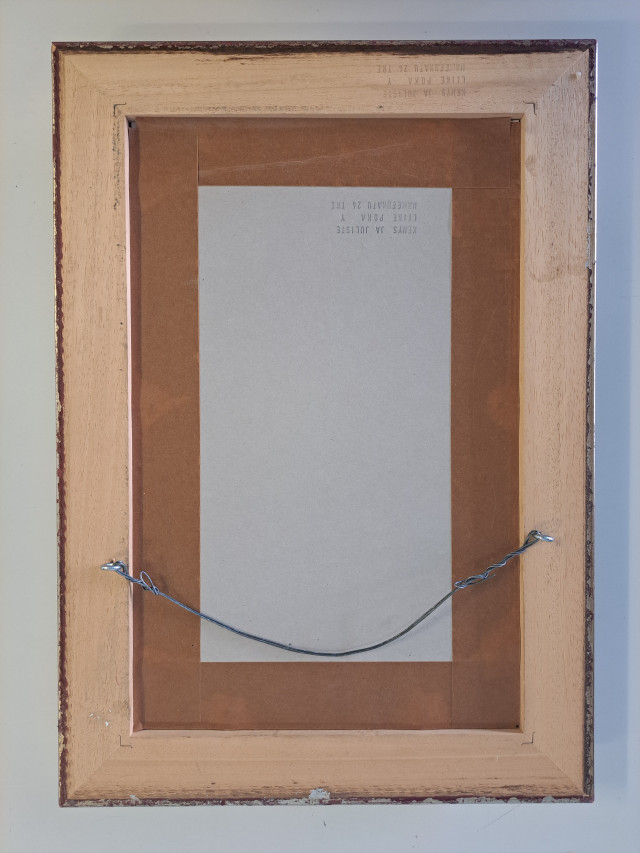 Kissankello seinäreliefi, Gustavsberg, Heinz Erret
