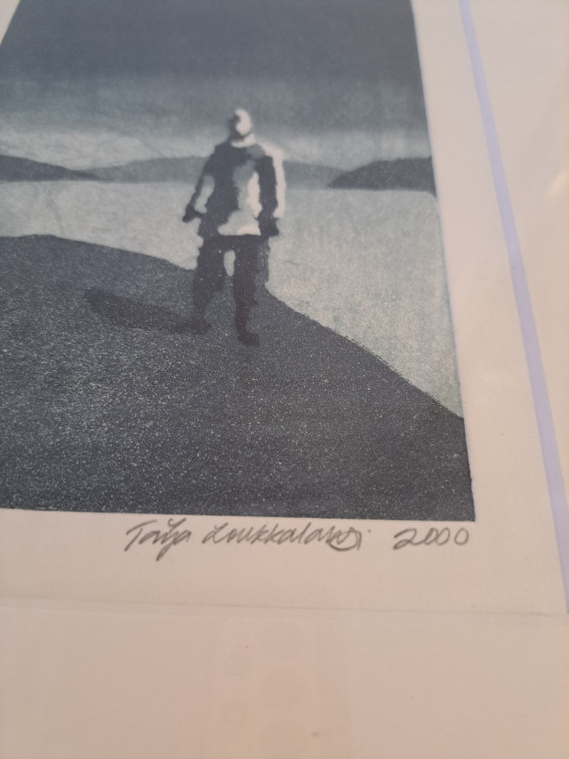 Etsaus, vedos 2/3 signeerattu