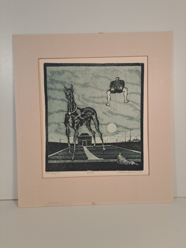 Grafiikanlehti "Aselepo" Erkki Sakari Heinonen 1974
