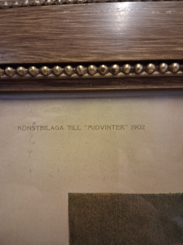 Tilgmann painotyö 1902 , Kuningatar Blanca,Albert Edelfeldt