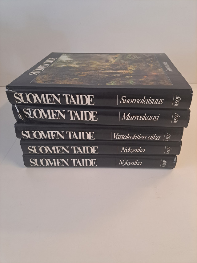 Osia kirjasarjasta Suomen taide