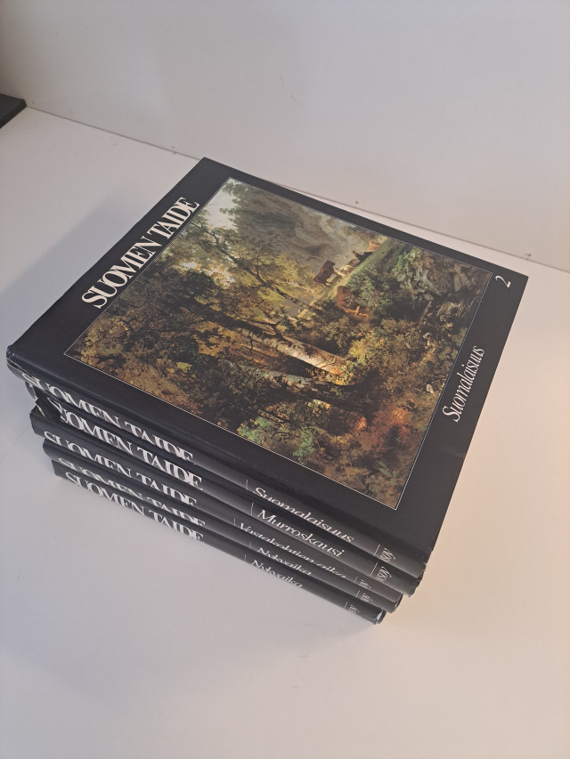 Osia kirjasarjasta Suomen taide