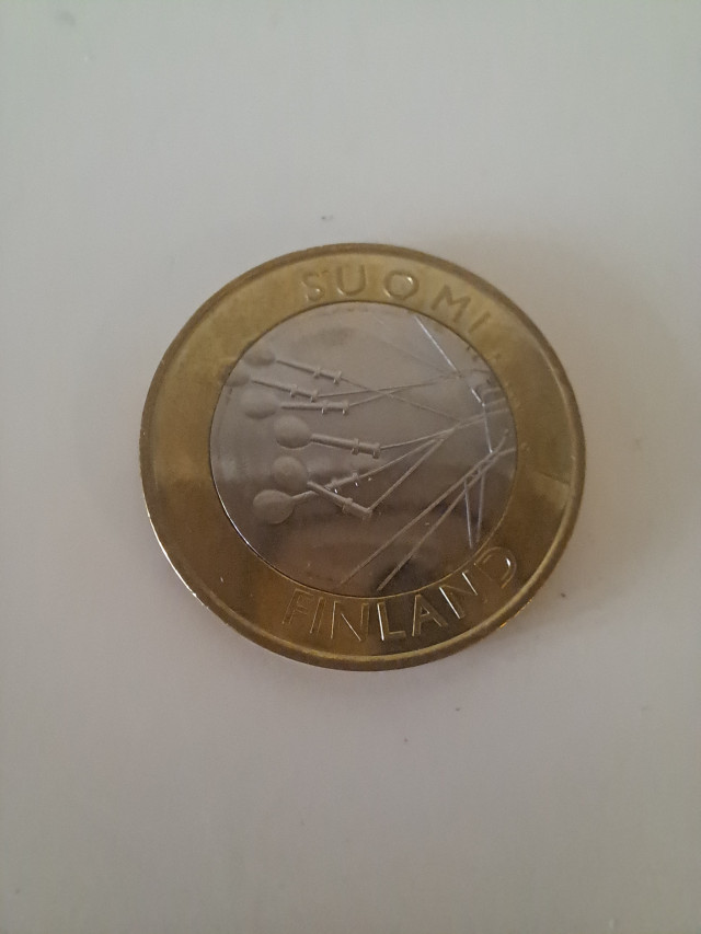 5€ Maakuntarahakokoelma 9kpl