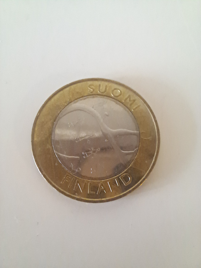 5€ Maakuntarahakokoelma 9kpl