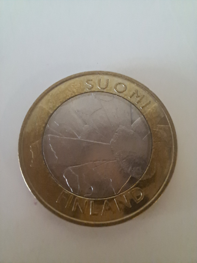 5€ Maakuntarahakokoelma 9kpl