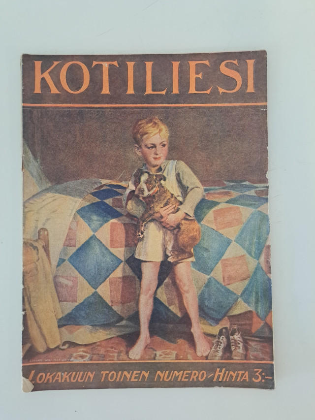 Kotiliesi Lokakuun toinen numero vuodelta 1926
