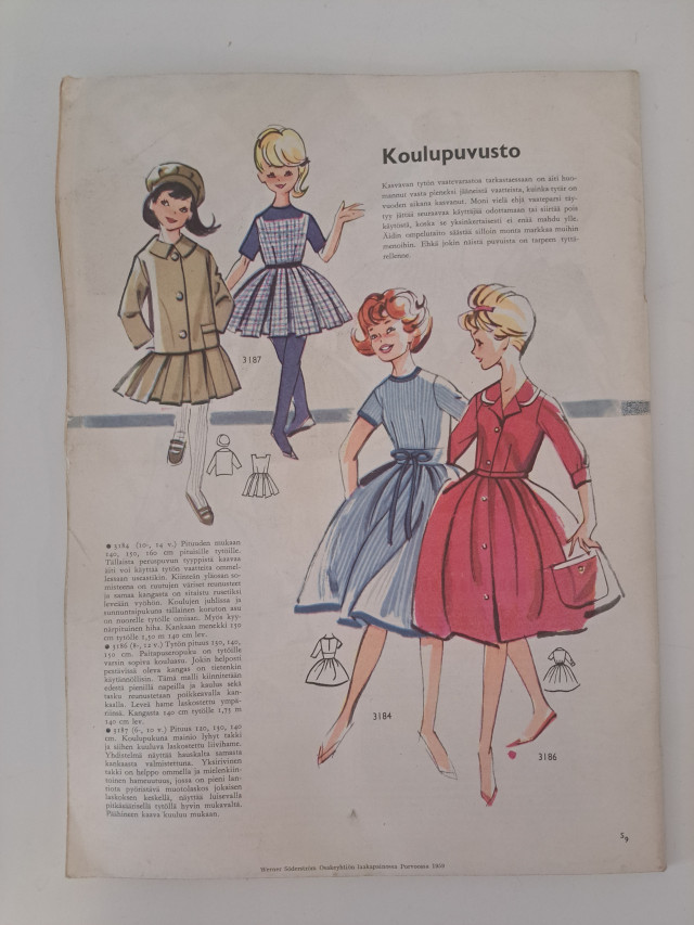 Muotokuvasto vuodelta 1959