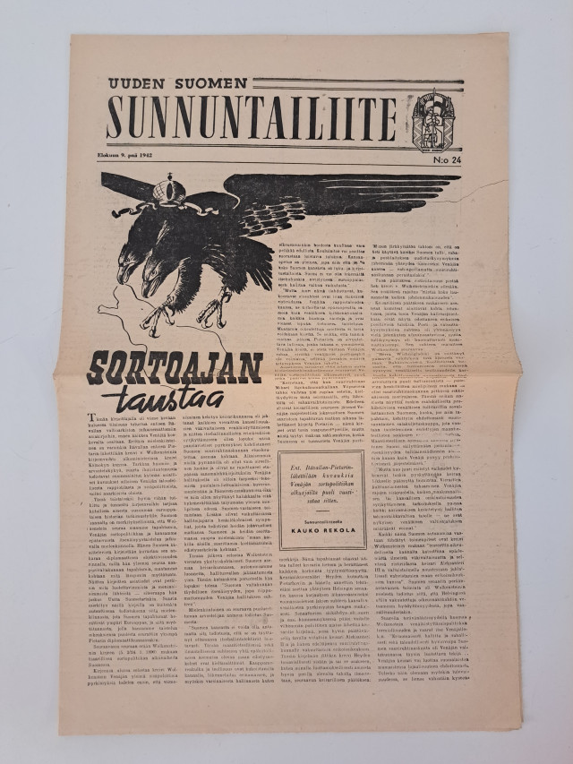 Uuden Suomen sunnuntailiikenne 1942