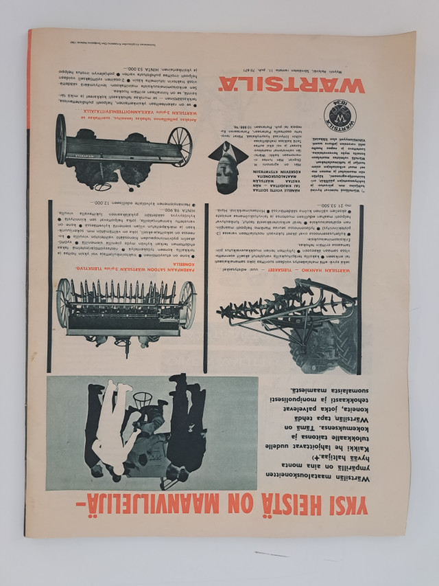 Pirkka lehti vuodelta 1961