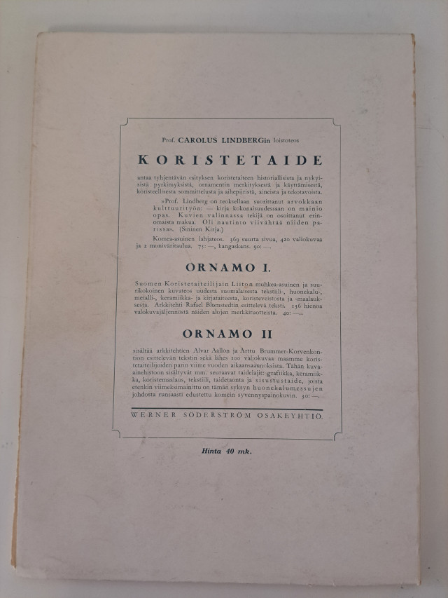 Arvid Lydecken, Taiteilijakoteja 1927