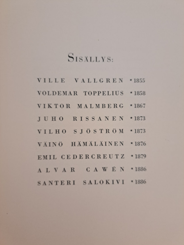Arvid Lydecken, Taiteilijakoteja 1927