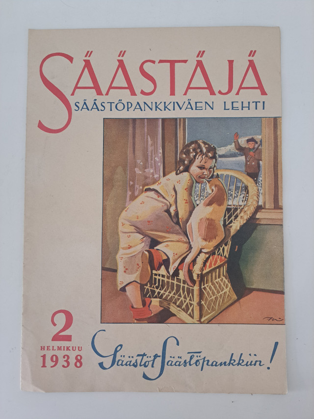 Säästäjä, säätöpankkiväen lehti 1938