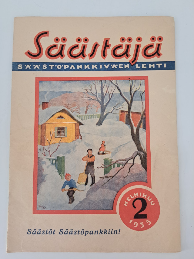Säästäjä, säätöpankkiväen lehti 1935 helmikuu