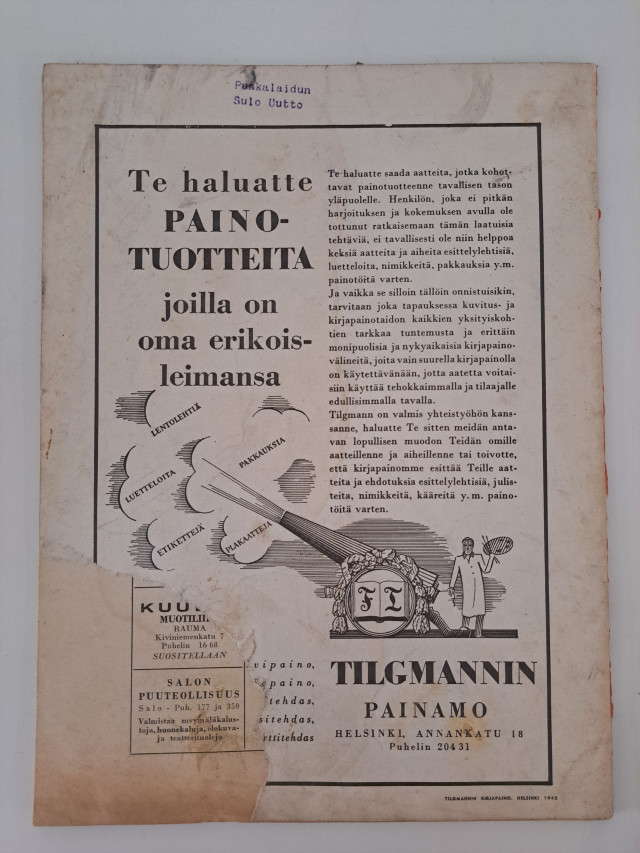 Suomen Vapaussota 1942 nro 9