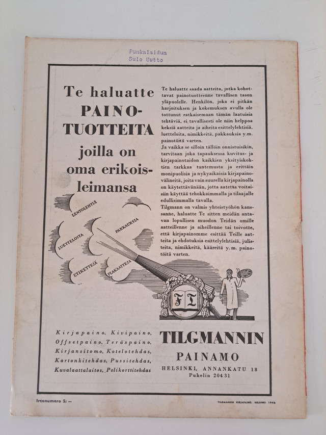 Suomen Vapaussota 1942 nro 10