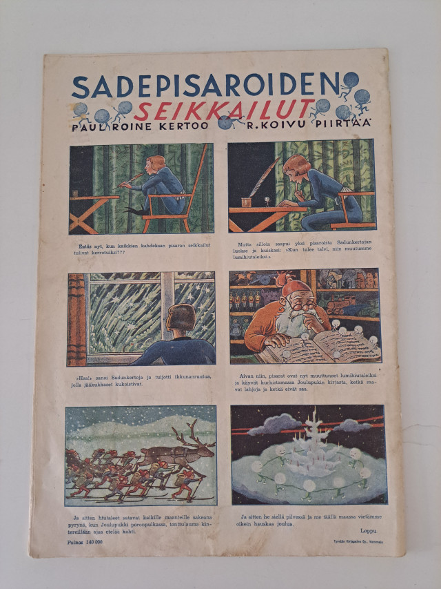 Säästäjä joulu 1937