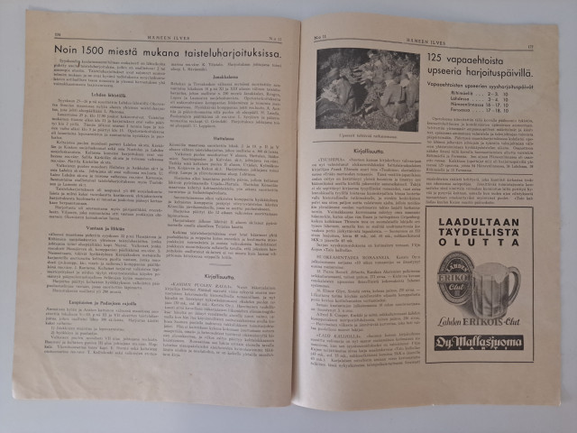 Hämeen Ilves marraskuu 1937