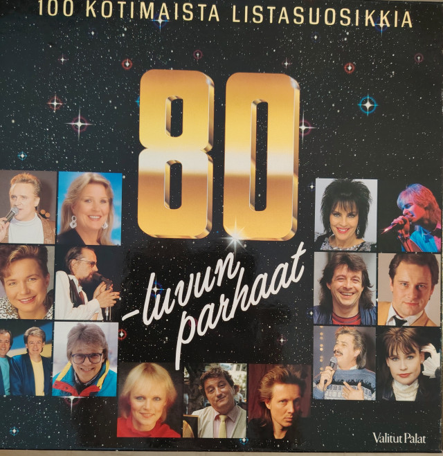 Iso määrä LP-levyjä
