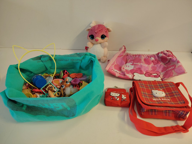 Litlle Pet Shop ja Hello Kitty tavaraa