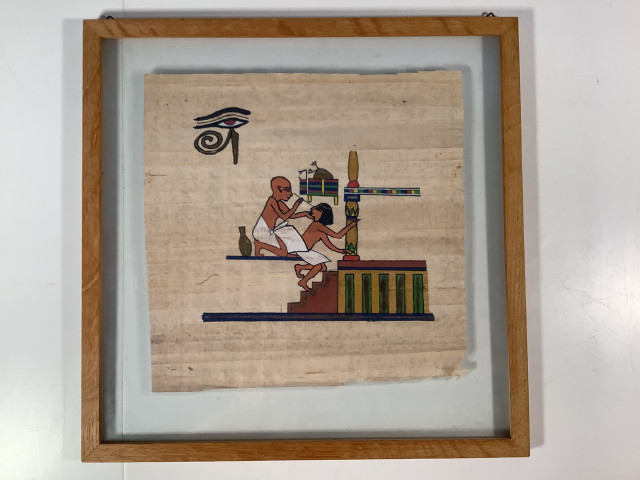 Egyptiläinen papyrusmaalaus