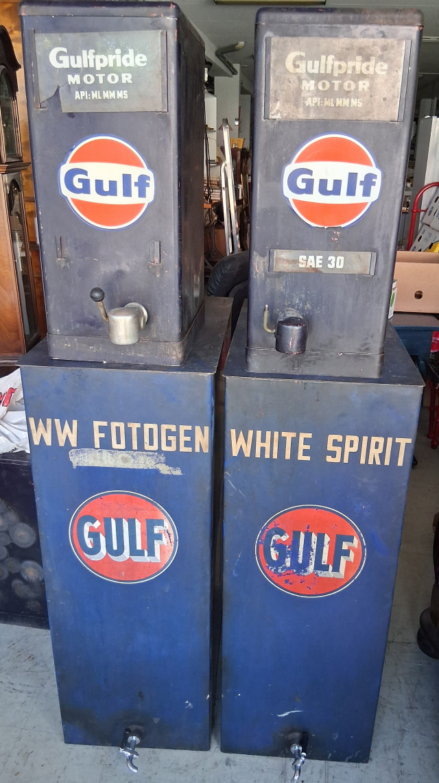 Gulf öljykanistereita
