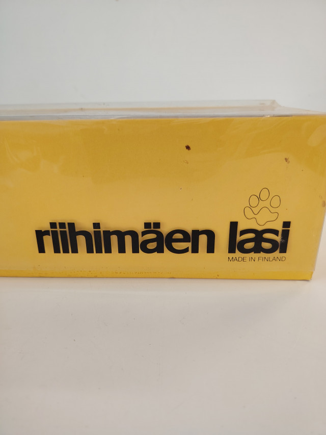 Riihimäen Lasin Grappo jälkiruokakulhot 6kpl paketissaan