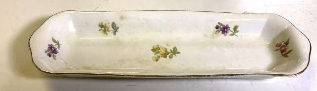 Arabian kesäkukka astiaston sillivati/tarjoililuvati, pituus 25 cm