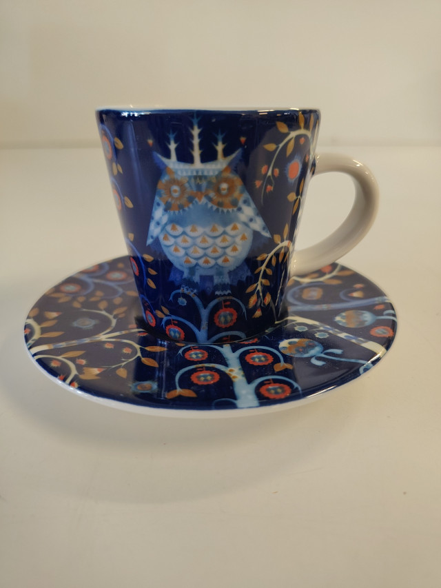 Iittalan Taika espressokuppi+lautanen, Klaus Haapaniemi