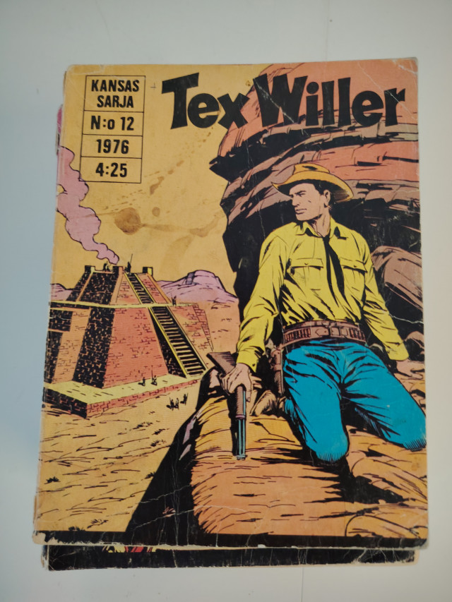 Tex Willer sarjakuvia vuosikerrasta 1976