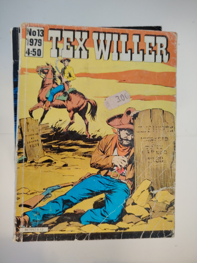 Tex Willer sarjakuvia vuosikerrasta 1979