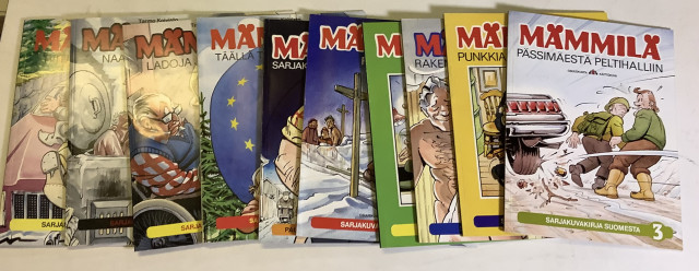 Mämmilä sarjakuvalehtiä 10 kpl