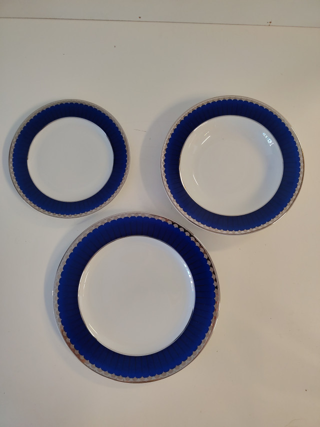 Christineholm Marianne Royal Blue lautaset, Sigvard Bernadotte